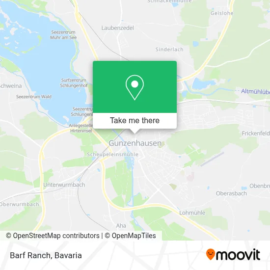 Barf Ranch map