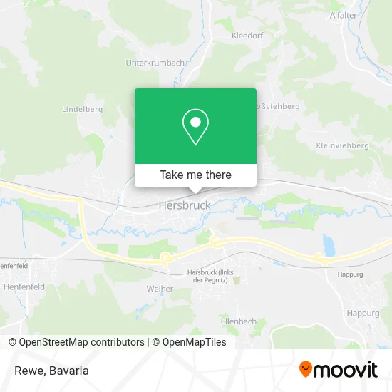Rewe map