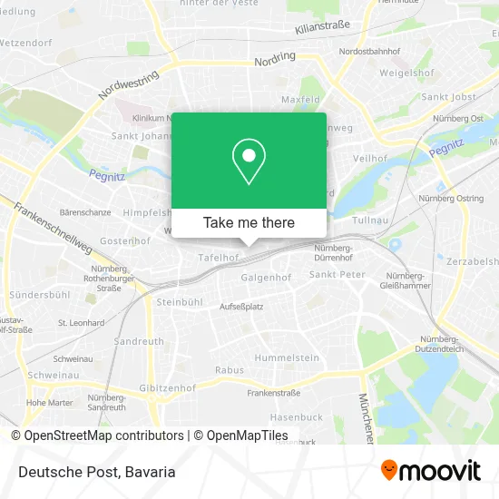 Deutsche Post map