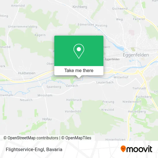Flightservice-Engl map
