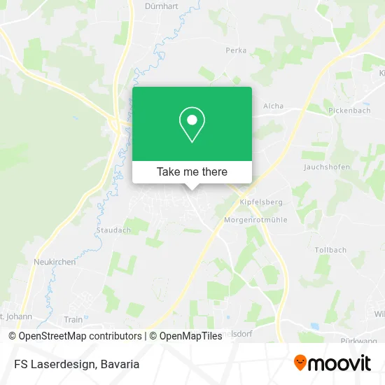 FS Laserdesign map