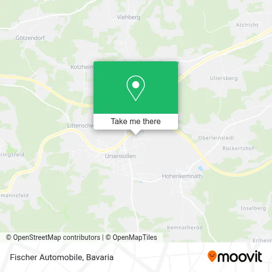 Fischer Automobile map
