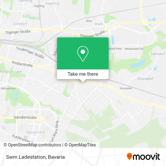 Swm Ladestation map