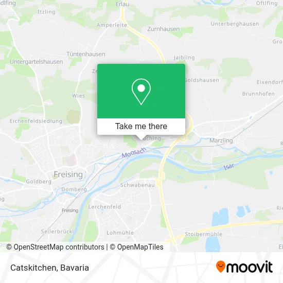 Catskitchen map