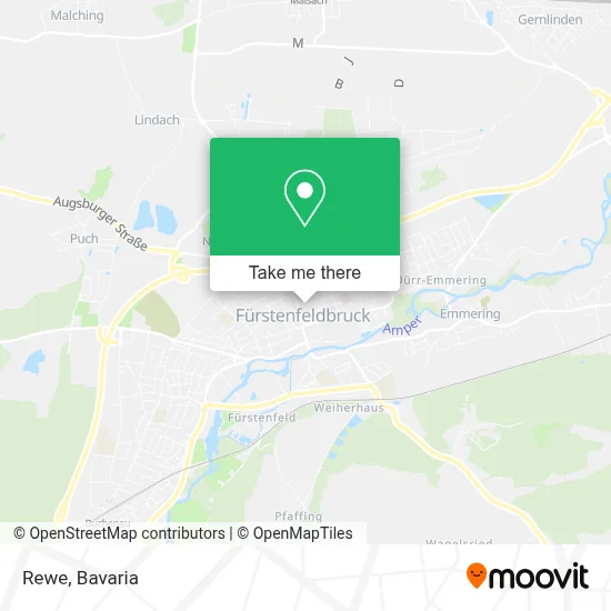 Rewe map