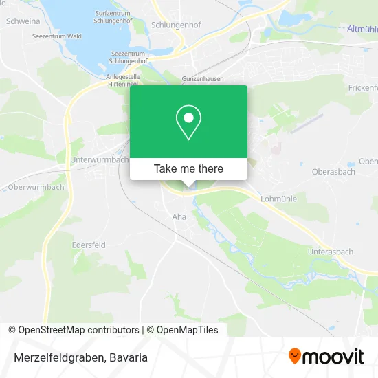 Merzelfeldgraben map
