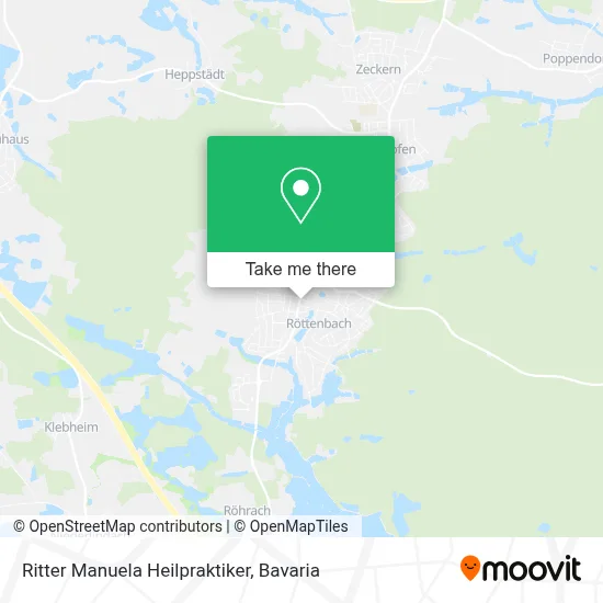 Ritter Manuela Heilpraktiker map