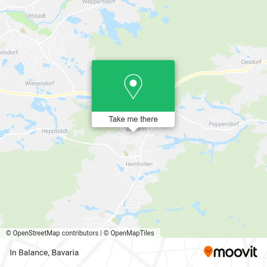 In Balance map