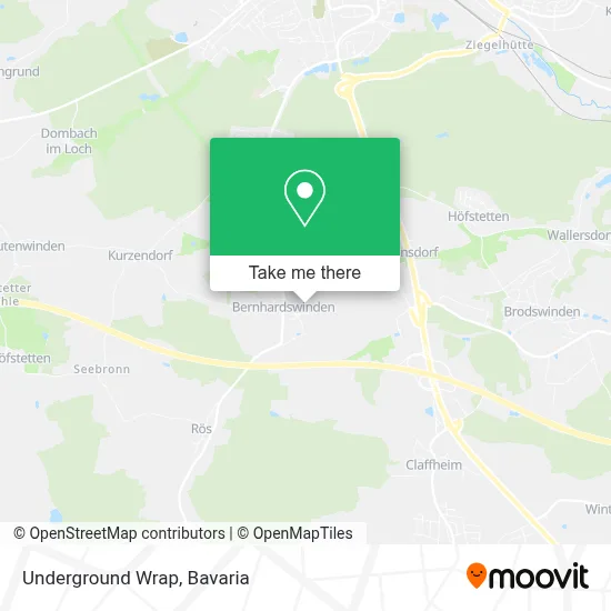Underground Wrap map