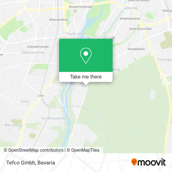 Tefco Gmbh map
