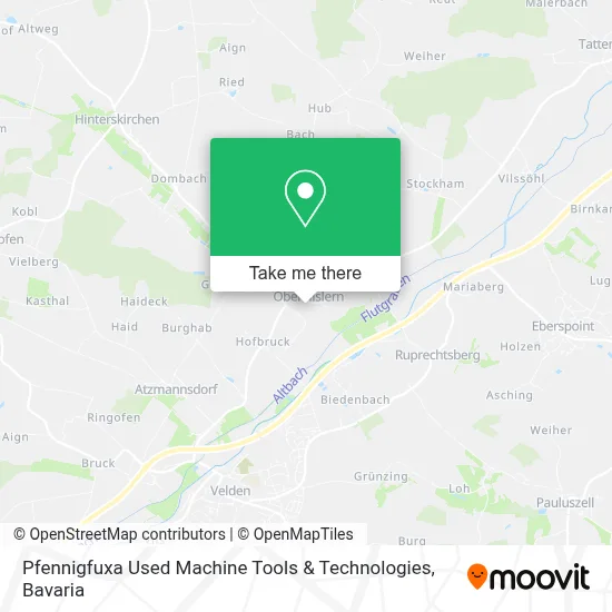 Pfennigfuxa Used Machine Tools & Technologies map