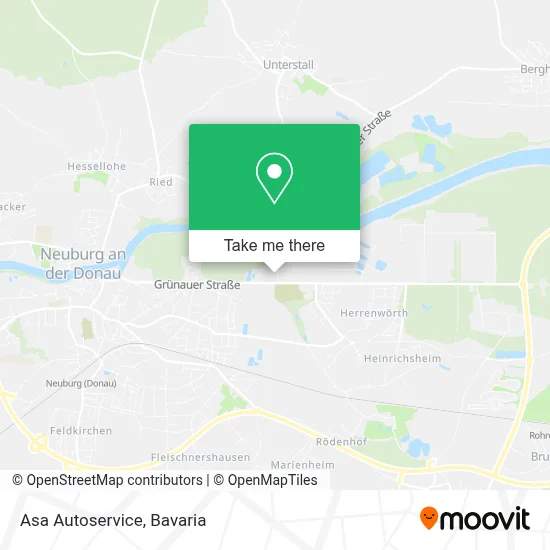 Asa Autoservice map