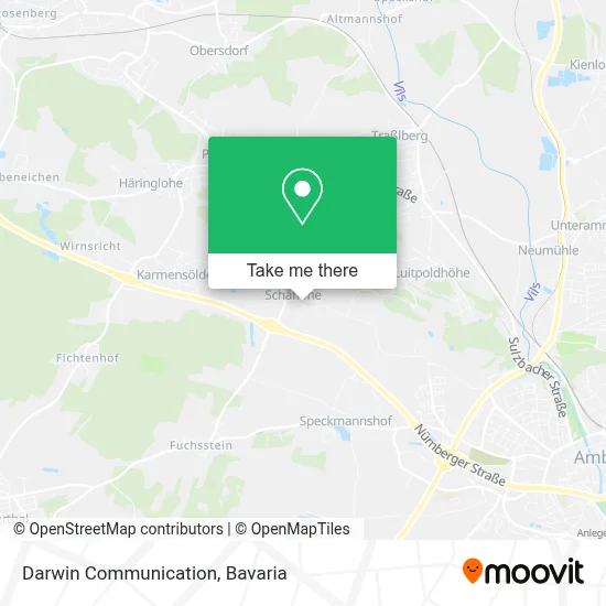 Darwin Communication map