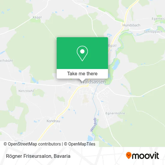 Rögner Friseursalon map