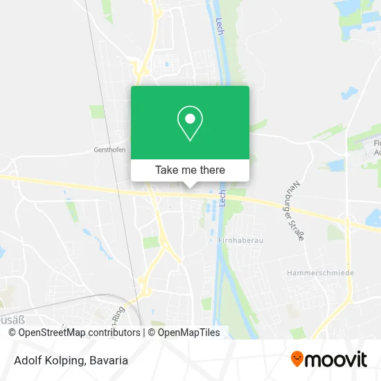 Adolf Kolping map