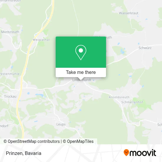 Prinzen map