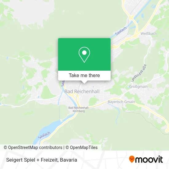 Seigert Spiel + Freizeit map