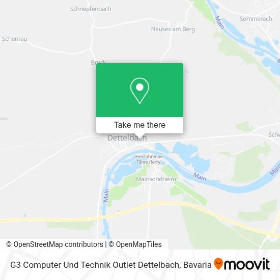 G3 Computer Und Technik Outlet Dettelbach map