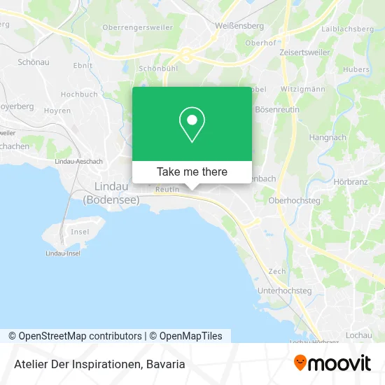 Atelier Der Inspirationen map