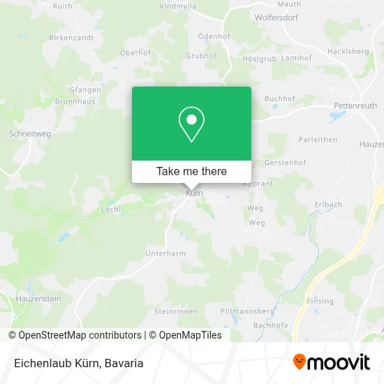 Eichenlaub Kürn map
