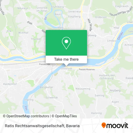 Ratis Rechtsanwaltsgesellschaft map