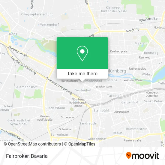 Fairbroker map