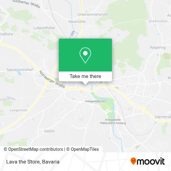 Lava the Store map