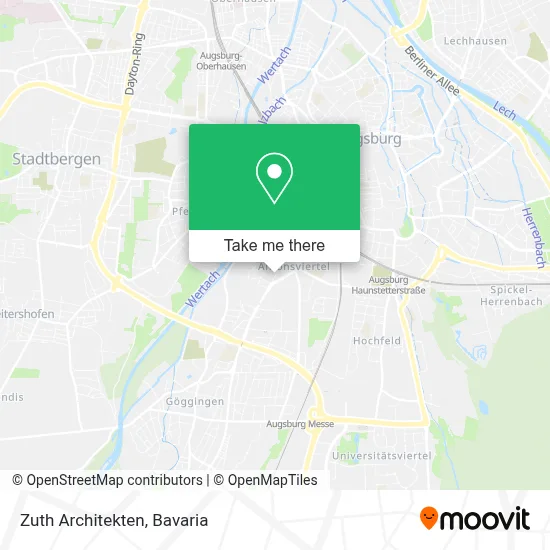 Zuth Architekten map