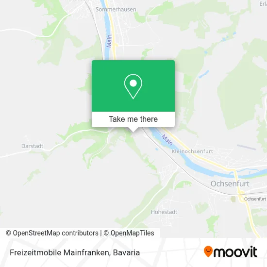 Freizeitmobile Mainfranken map