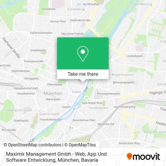 Maximir Management Gmbh - Web, App Und Software Entwicklung, München map