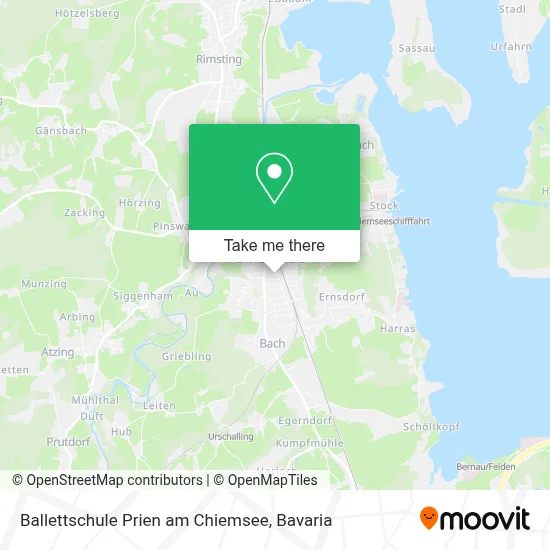 Ballettschule Prien am Chiemsee map