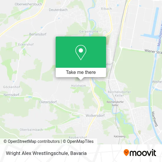 Wright Alex Wrestlingschule map