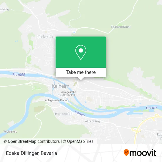 Edeka Dillinger map