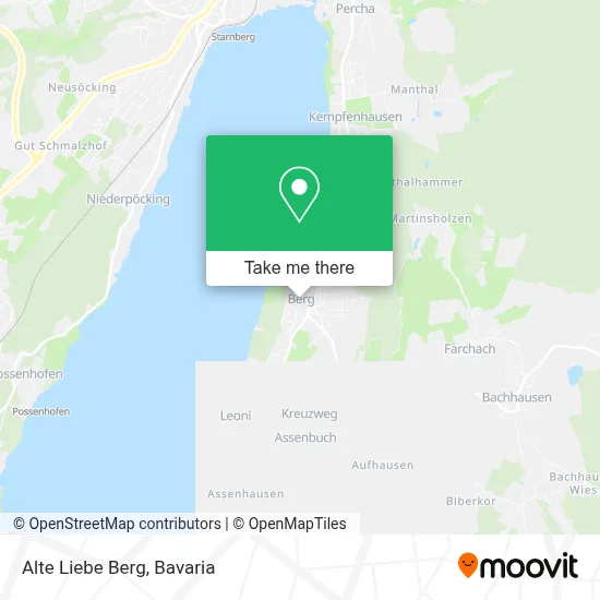 Alte Liebe Berg map