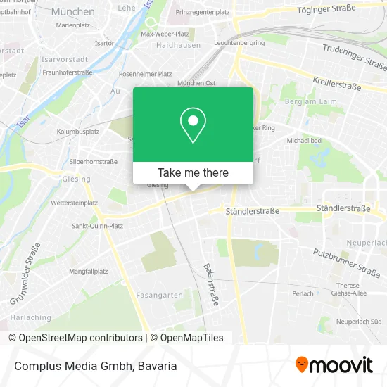 Complus Media Gmbh map