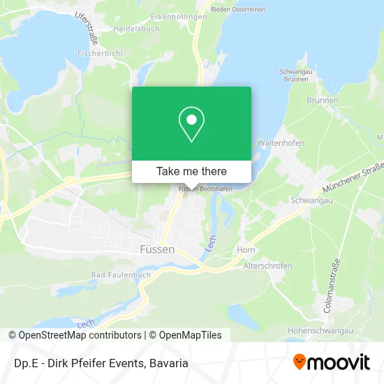 Dp.E - Dirk Pfeifer Events map