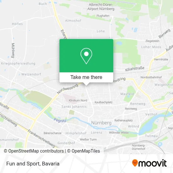 Fun & Sport map
