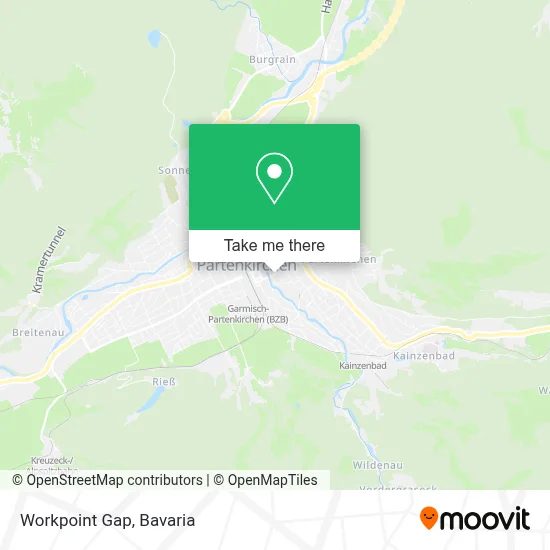Workpoint Gap map