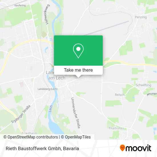 Rieth Baustoffwerk Gmbh map