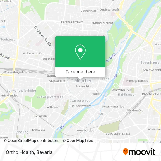 Ortho Health map