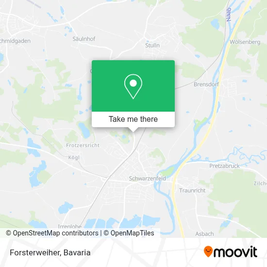 Forsterweiher map