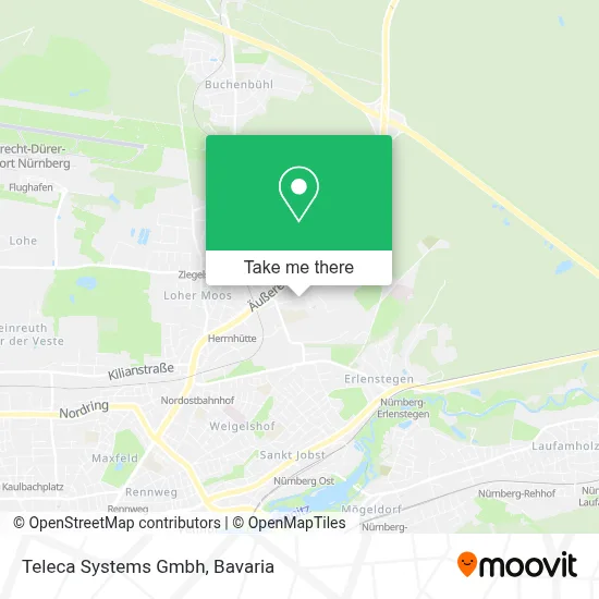 Teleca Systems Gmbh map