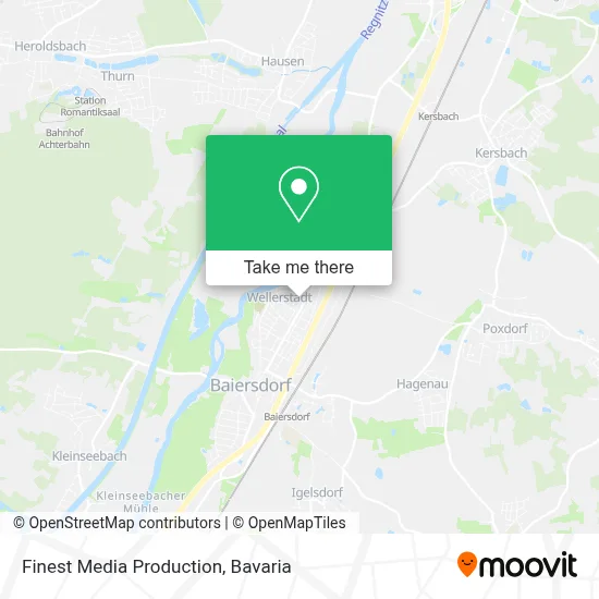 Finest Media Production map