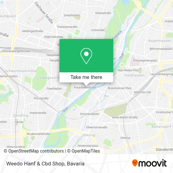 Weedo Hanf & Cbd Shop map