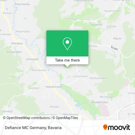Defiance MC Germany map