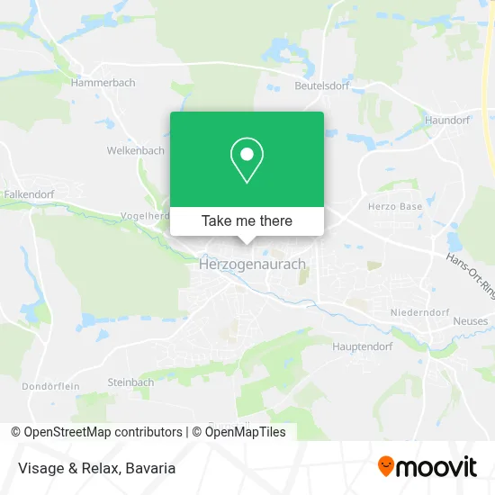 Visage & Relax map