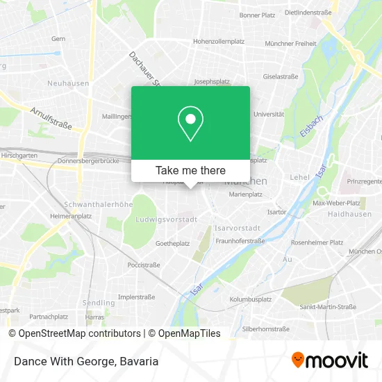 Dance With George map