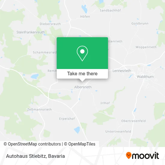 Autohaus Stiebitz map