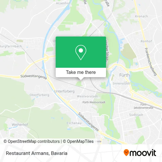 Restaurant Armans map