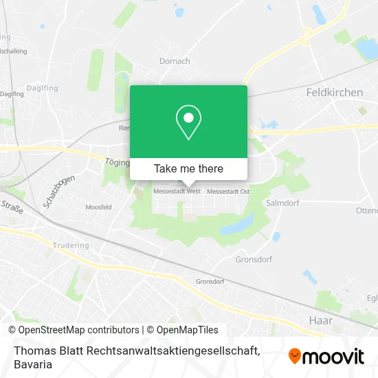 Thomas Blatt Rechtsanwaltsaktiengesellschaft map